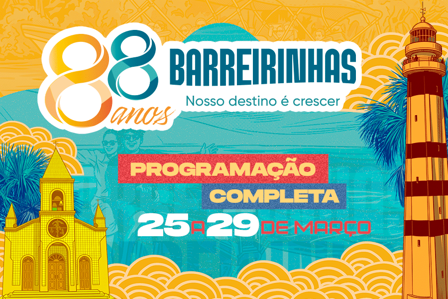 Barreirinhas celebra 88 anos com obras, ações e show